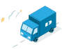 Delivery truck